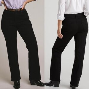 Universal Standard Black Bootcut Marne Jeans Women Plus 40 7X NWOT